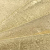 Katoen Stof Metallic Foil – Goud met subtiel glittereffect