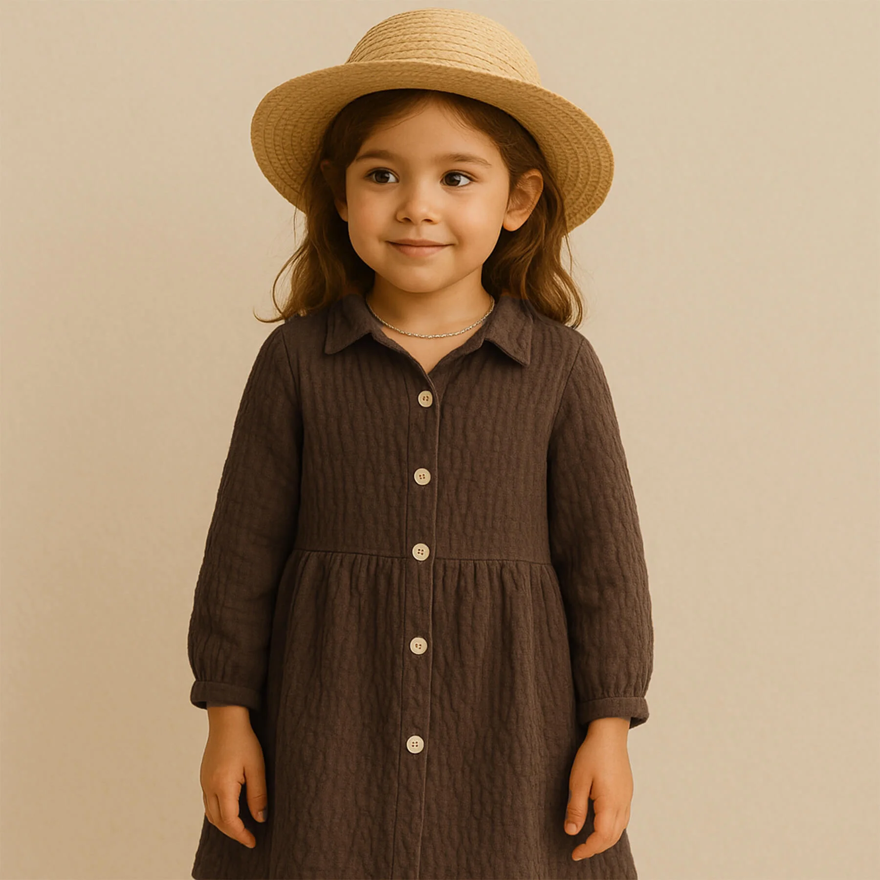 Hydrofiel Stof Chocolade Bruin – Zacht, Ademend en Duurzaam