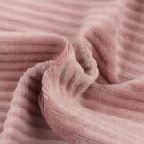 Brede Ribfluweel Jersey Stof Oud Mauve– Zacht & Stijlvol
