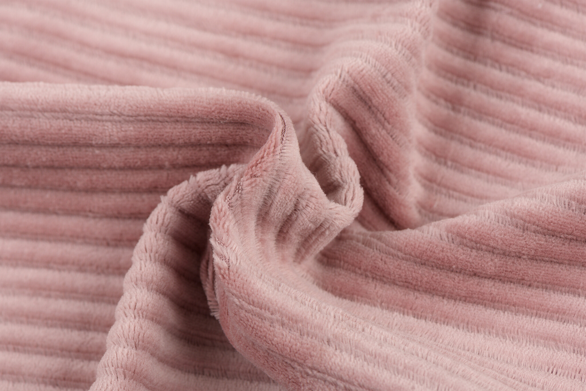 Brede Ribfluweel Jersey Stof Oud Mauve– Zacht & Stijlvol