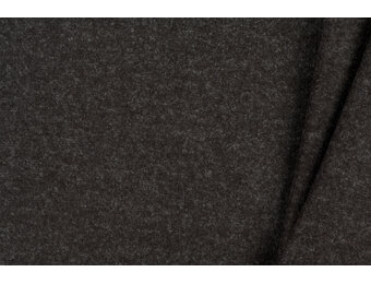 Mantel Terry Melange Stof – Antraciet Grijs