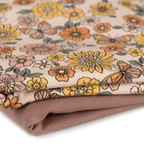 Jersey Katoen Pastel Vlinderbloem – Zacht & Rekbaar