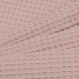 Wafelkatoen Piqué Oud Roze – Zacht, Ademend & Stijlvol