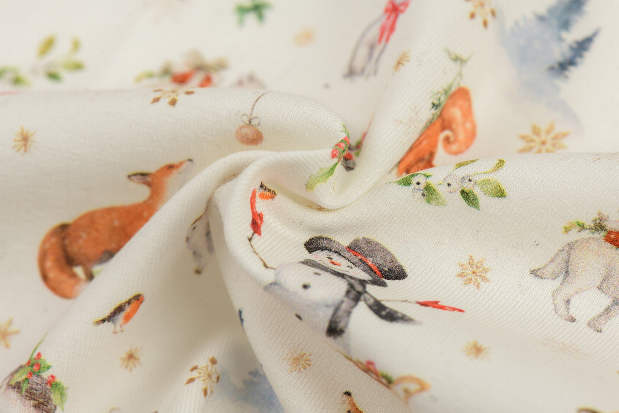 Jersey Katoen Kerstdieren – Perfect Voor Feestelijke Creaties!