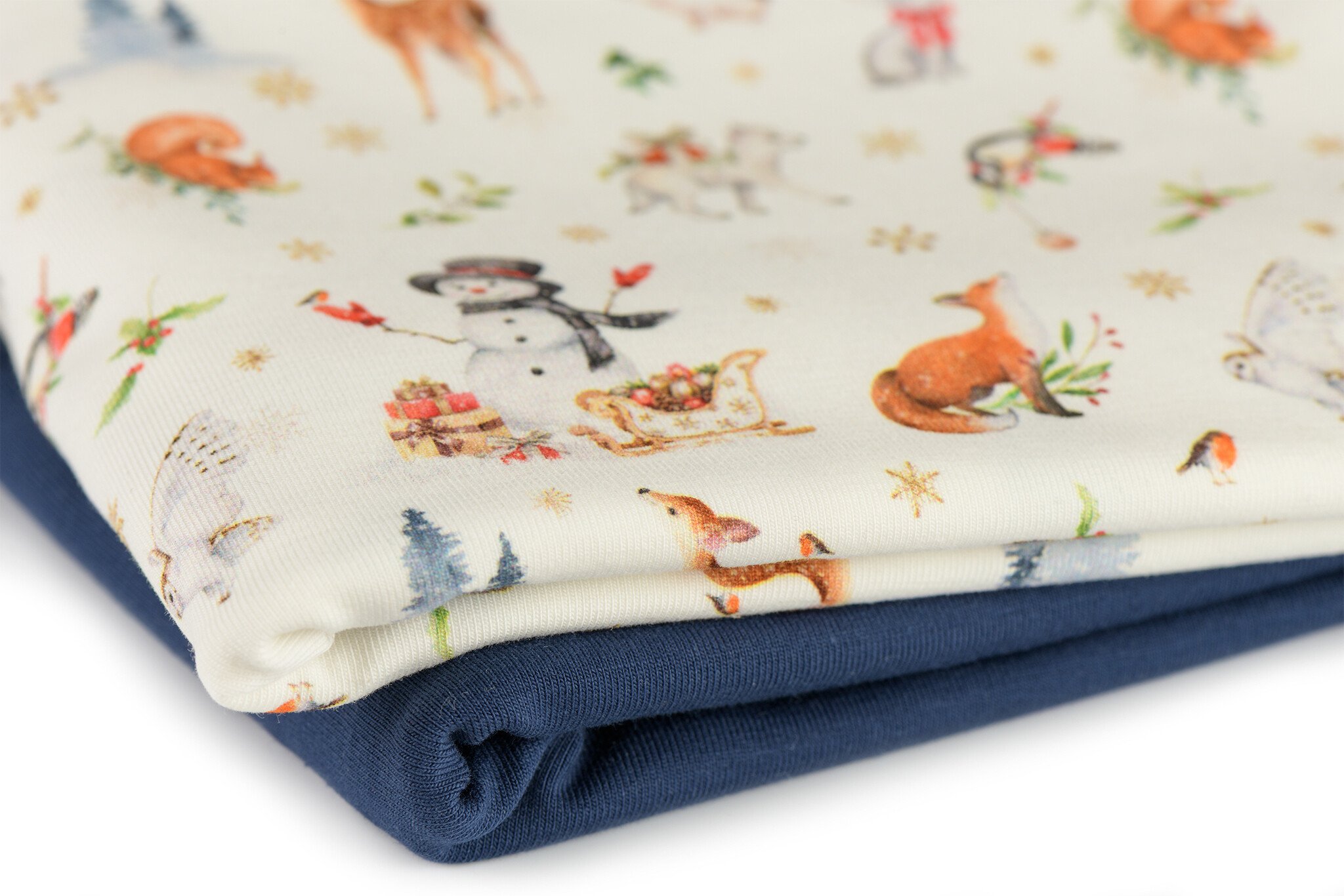 Jersey Katoen Kerstdieren – Perfect Voor Feestelijke Creaties!