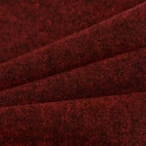 Mantel Terry Melange Stof Rood – Warm, Zacht & Stijlvol