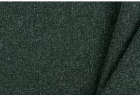 Mantel Terry Melange Stof – Donkergroen