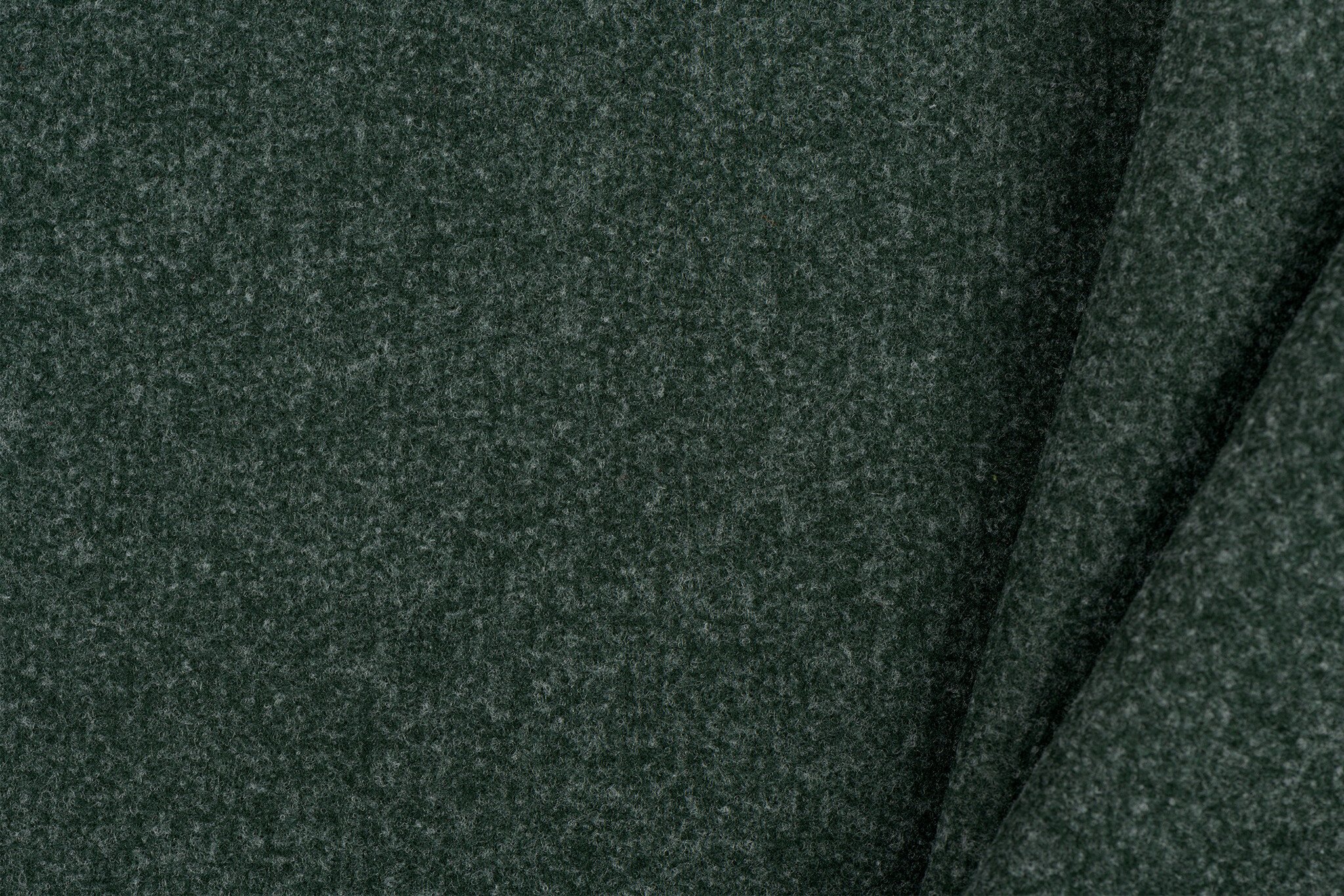 Mantel Terry Melange Stof Donkergroen – Warm, Zacht & Stijlvol