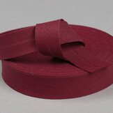 Katoenen Biaisband 20 mm - Bordeaux - Makkelijk & Veelzijdig
