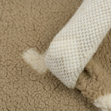 Hartjes Teddy Stof Donker Beige
