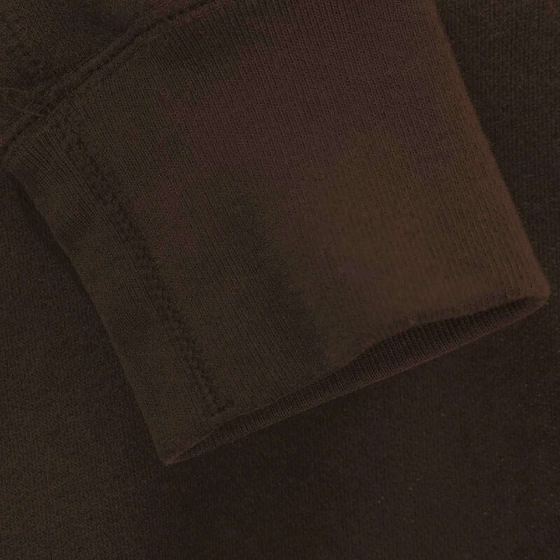 Boordstof Chocolade Bruin – Zacht, Rekbaar & Duurzaam