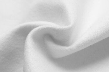 Molton Stof Wit