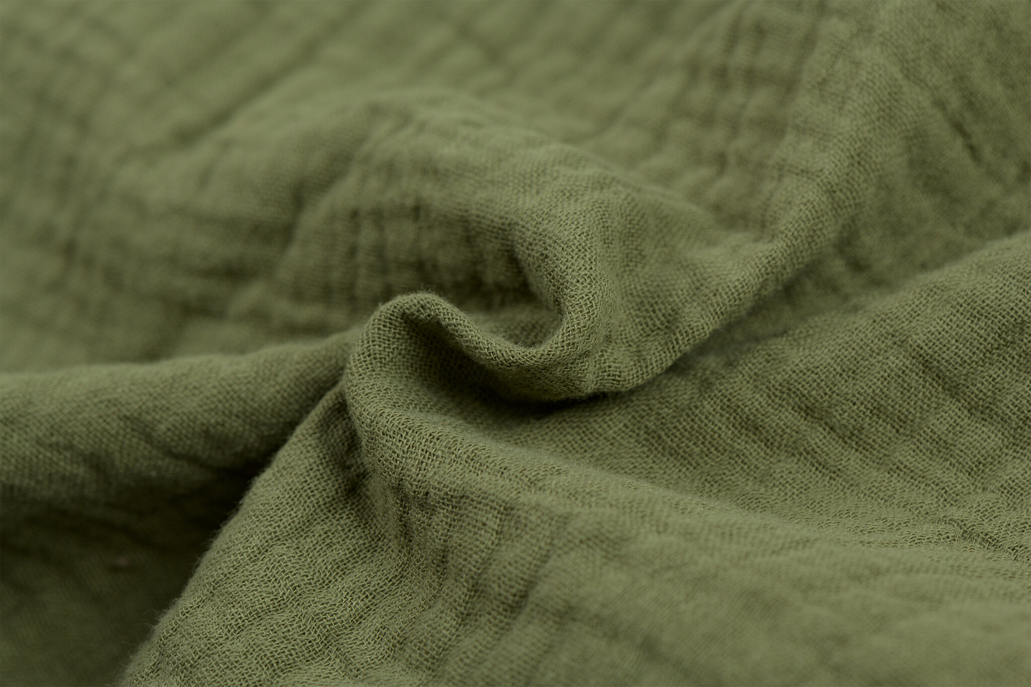 Hydrofiel Stof Pickle Groen – Zacht, Ademend & Oeko-Tex