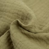 Hydrofiel Stof Olijfmos Groen – Zacht, Ademend & Oeko-Tex