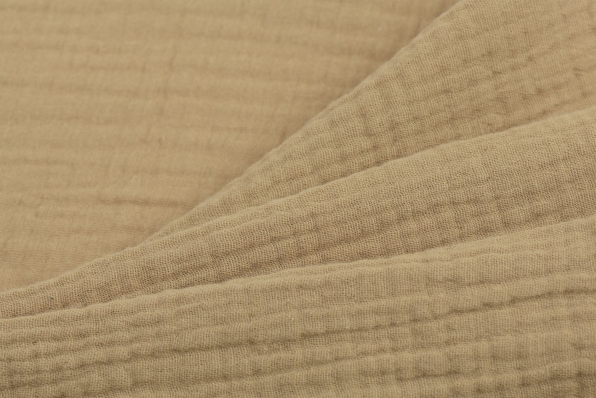 Hydrofiel Stof Zandbeige – Zacht, Ademend en Duurzaam