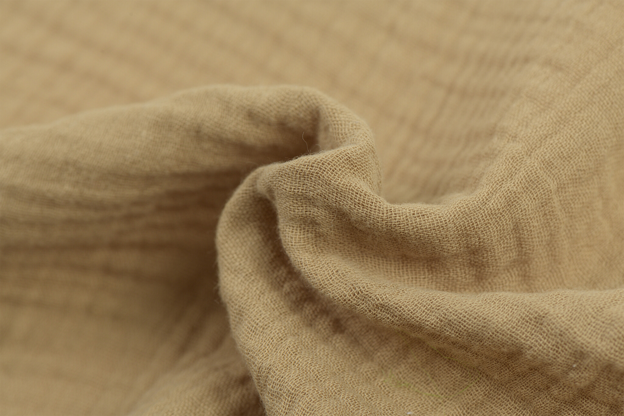 Hydrofiel Stof Zandbeige – Zacht, Ademend en Duurzaam