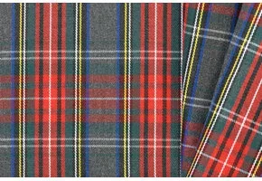 Schotse ruit middengrijs