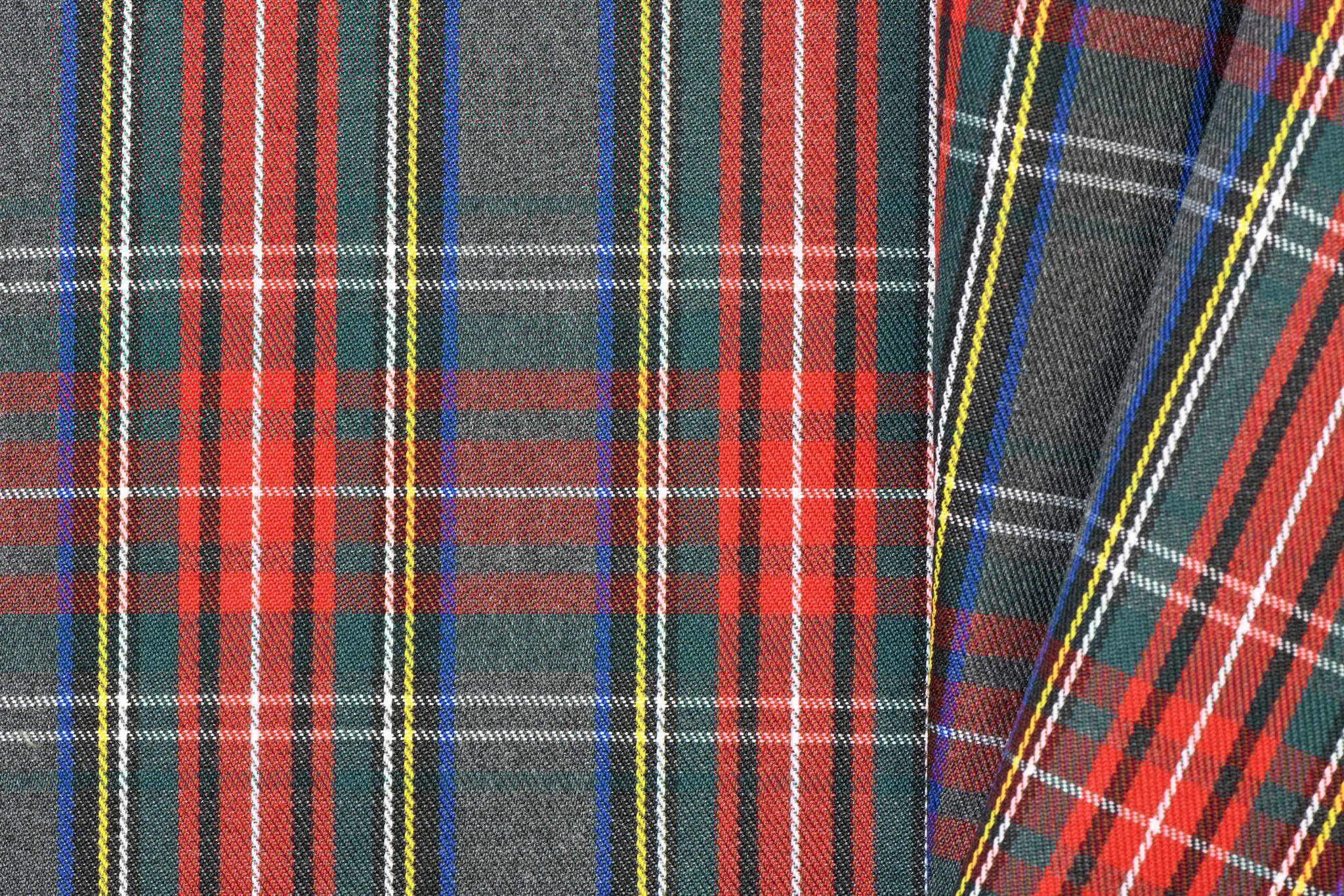 Schotse ruit middengrijs