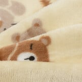 Doudou Fleece Stof Beertjes & Bevers – Zacht, Dubbelzijdig & Warm