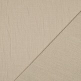 Double Gauze Slub – Hydrofiel Stof – Beige