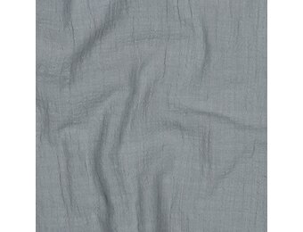 Double Gauze Slub – Hydrofiel Stof – Staalblauw