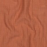 Double Gauze Slub – Hydrofiel Stof – Terracotta