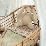 Double Gauze Slub – Hydrofiel Stof – Beige