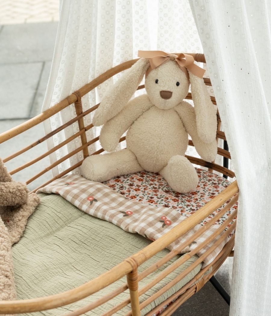 Double Gauze Slub – Hydrofiel Stof – Staalblauw