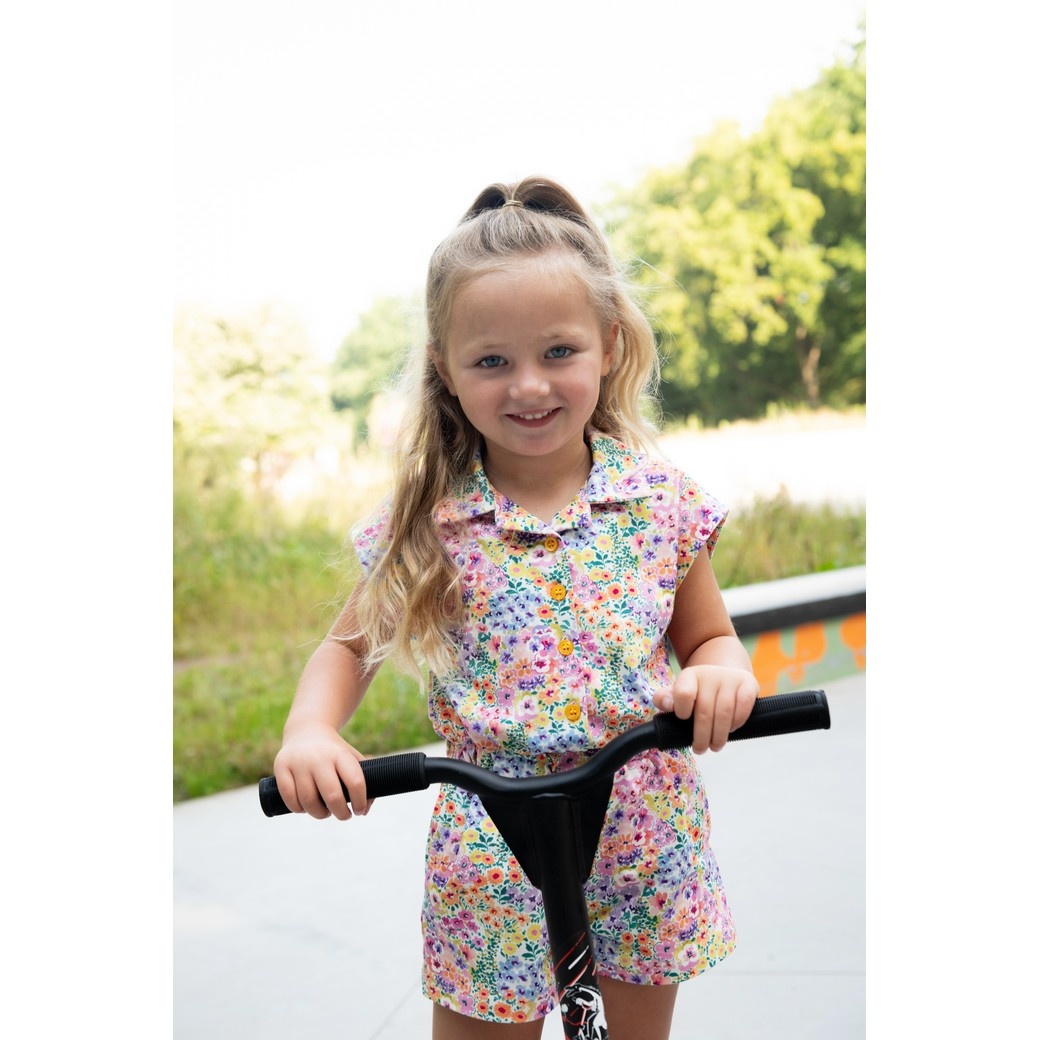 Jersey Katoen Bloemen Multicolor – Vrolijk & Comfortabel