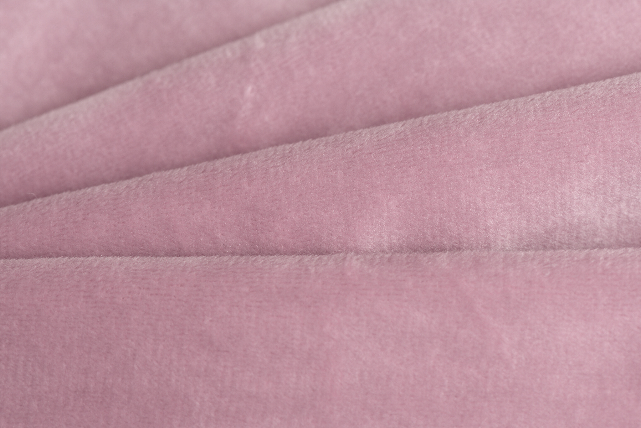 Minky Fleece Plain Oud Roze