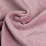 Minky Fleece Plain Oud Roze