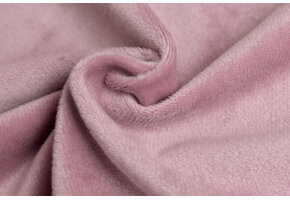Minky Fleece Plain Oud Roze