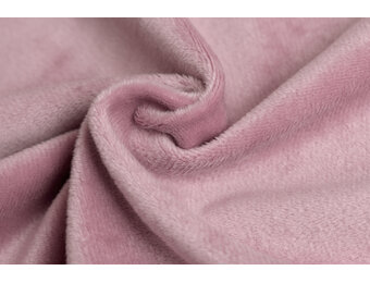 Minky Fleece Plain Oud Roze