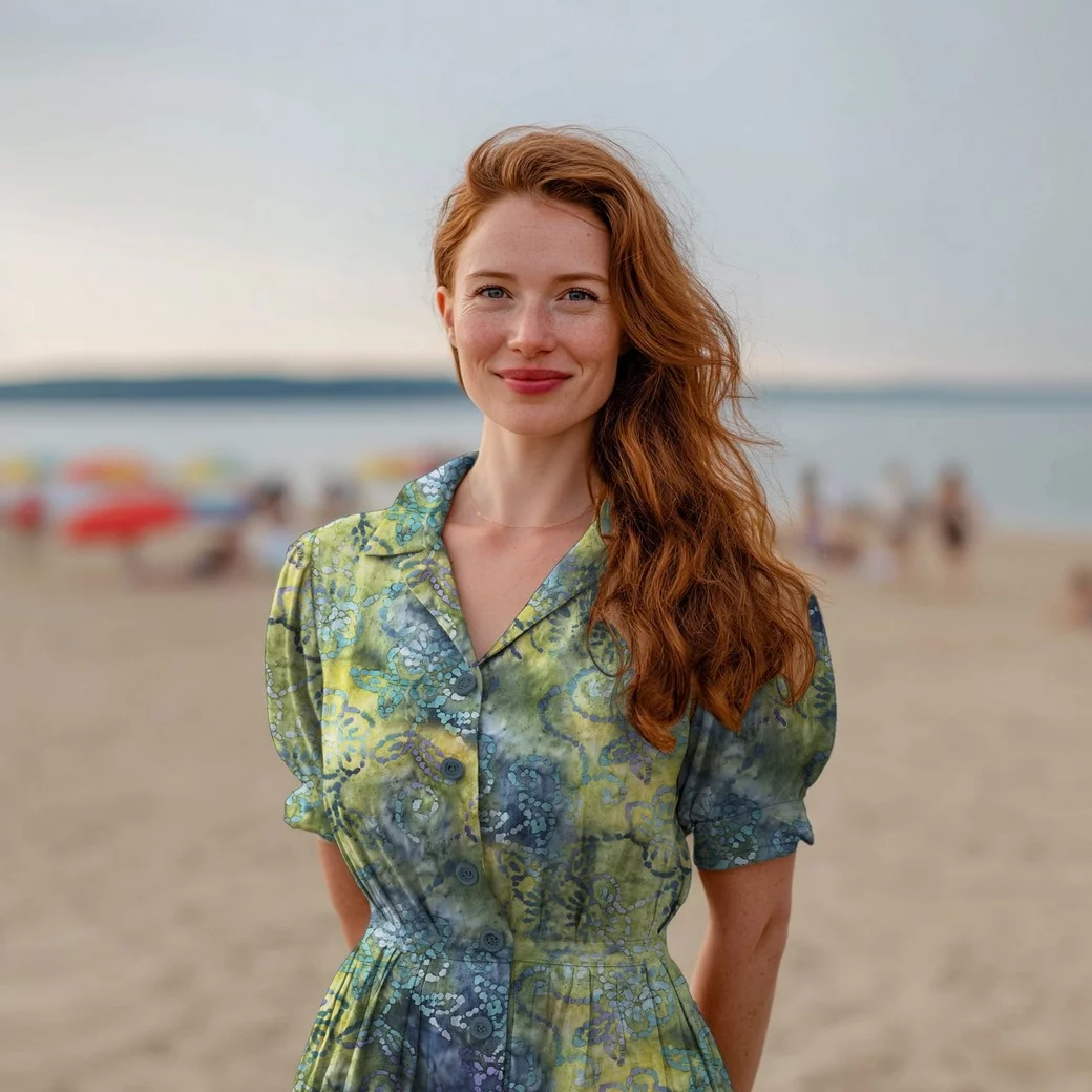 Handcrafted Batik Katoen Paars – Uniek, Ambachtelijk & 100% Katoen