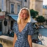 Handcrafted Batik Katoen Navy – Ambachtelijk & Uniek