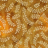 Handcrafted Batik Katoen Oranje – Ambachtelijk & Uniek
