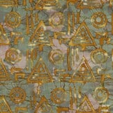 Handcrafted Batik Katoen Ochre – Uniek & 100% Katoen