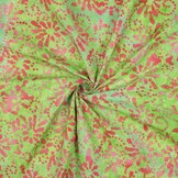 Handcrafted Batik Katoen Lime – Uniek, Ambachtelijk & 100% Katoen