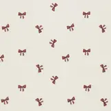 Rib Jersey Stof Bordeaux Strik – Perfect voor Baby & Kids