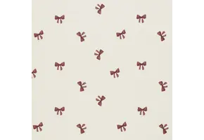 Rib Jersey Stof - Bordeaux Strik