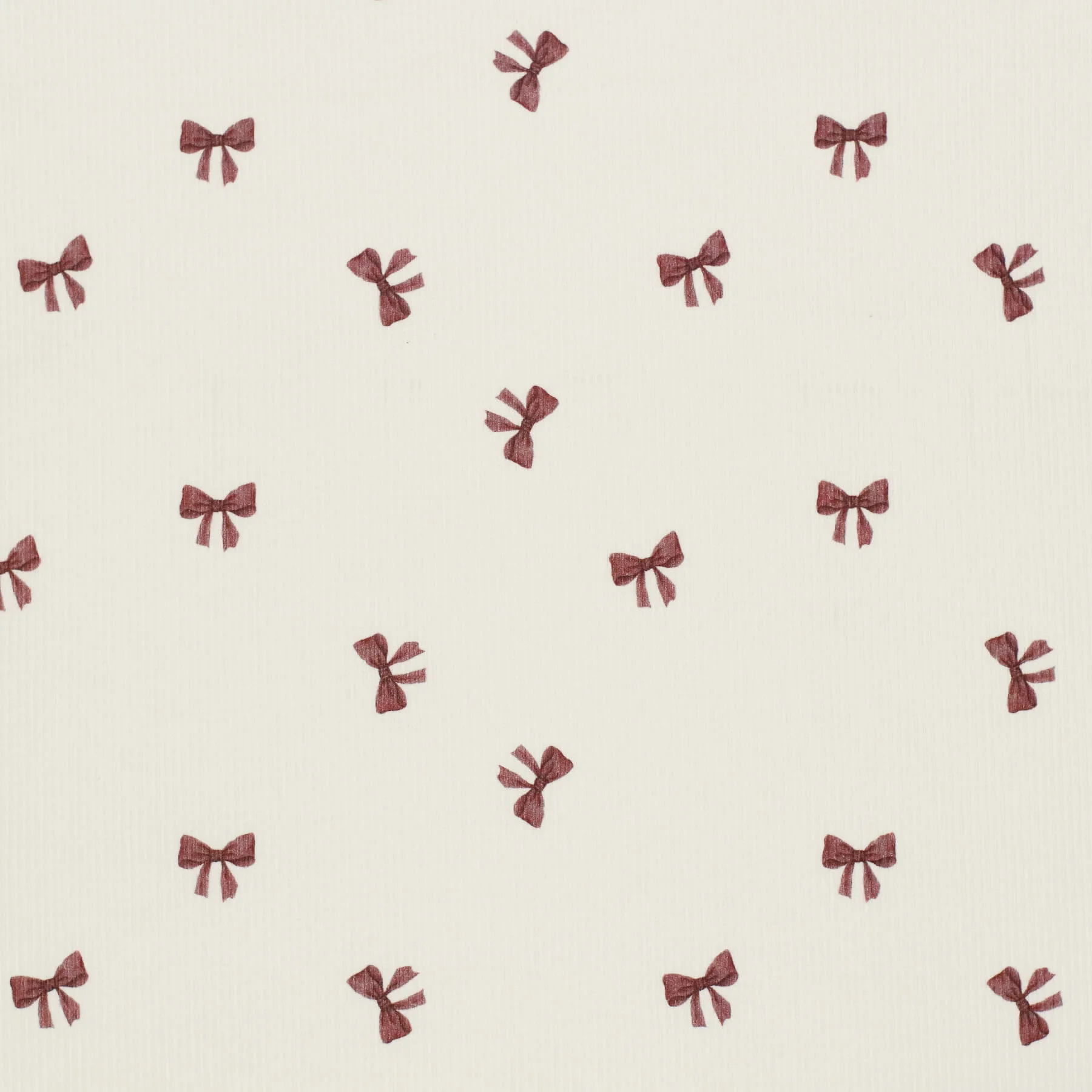 Rib Jersey Stof Bordeaux Strik – Perfect voor Baby & Kids