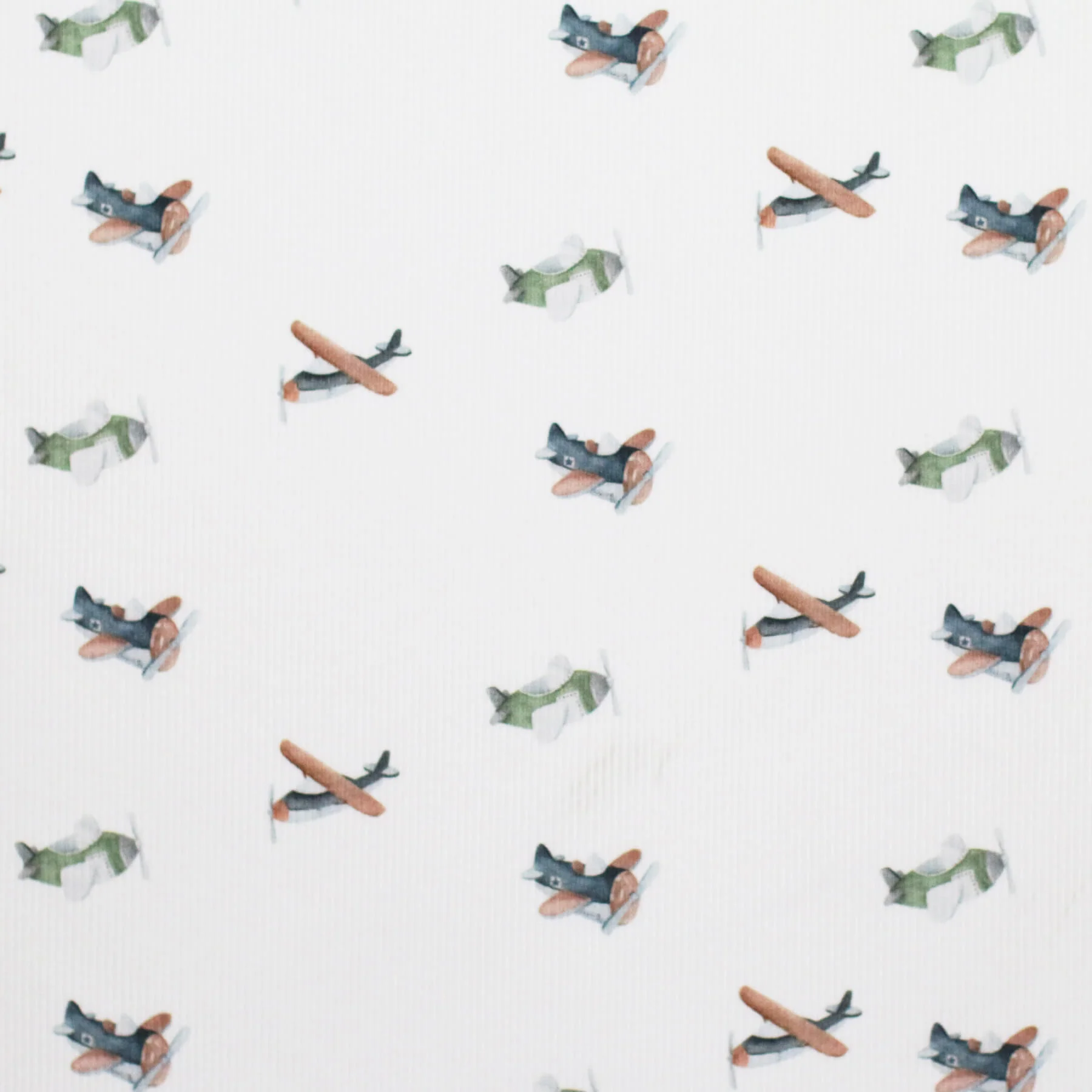 Rib Jersey Stof Speelgoedvliegtuig – Perfect voor Baby & Kids