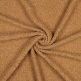 Teddy Fur Stof Camel - Zacht & Warm voor Mode en Decoratie