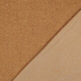 Teddy Fur Stof Camel - Zacht & Warm voor Mode en Decoratie