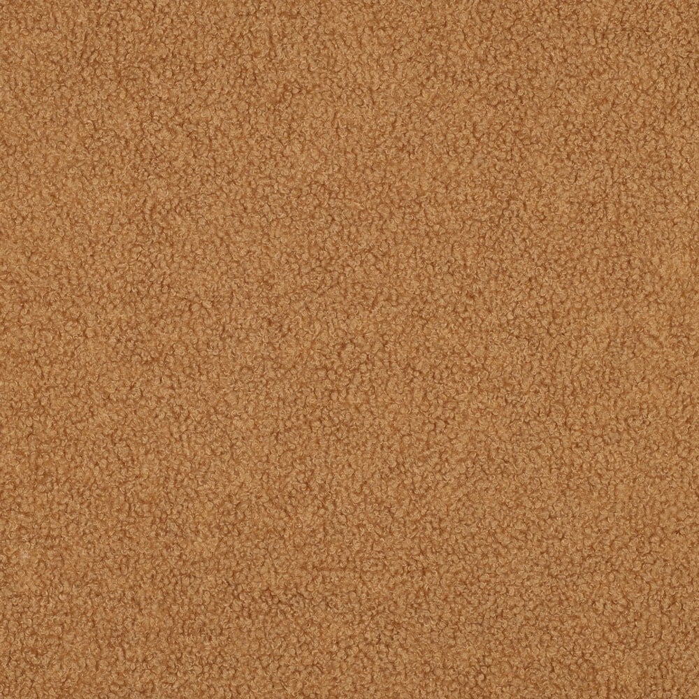 Teddy Fur Stof Camel - Zacht & Warm voor Mode en Decoratie