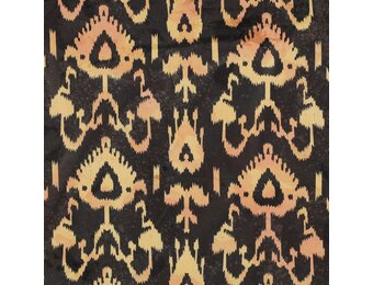 Handcrafted Batik Katoen Stof – Bruin