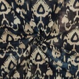 Handcrafted Batik Katoen Donkerblauw – Ambachtelijk & Uniek