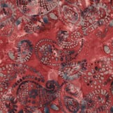 Handcrafted Batik Katoen Donker Rood – Ambachtelijk & Uniek