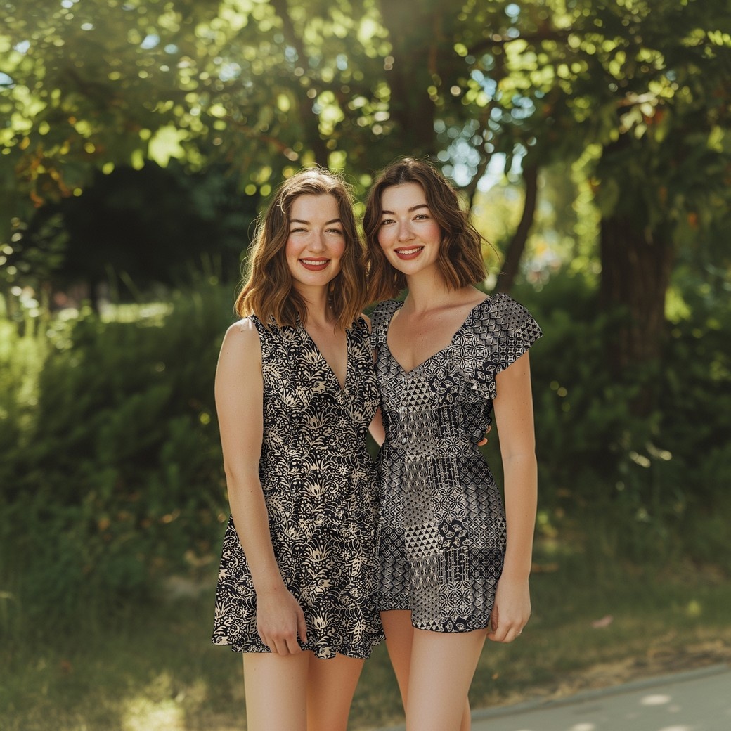 Handcrafted Batik Katoen Donkerblauw – Ambachtelijk & Uniek