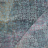 Handcrafted Batik Viscose Blauw – Zacht, Soepel & Uniek